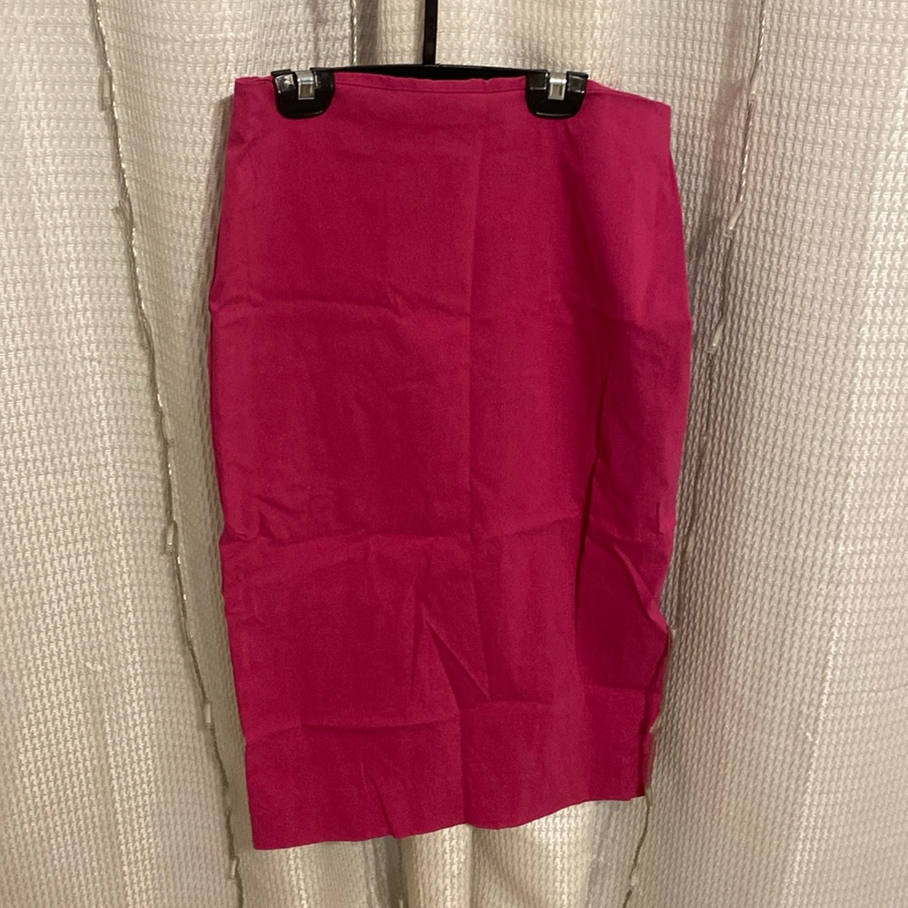 Pink skirt